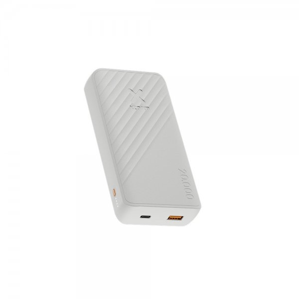 Xtorm Powerbank Go2 20 000 mAh 15W tuhkanvalkoinen