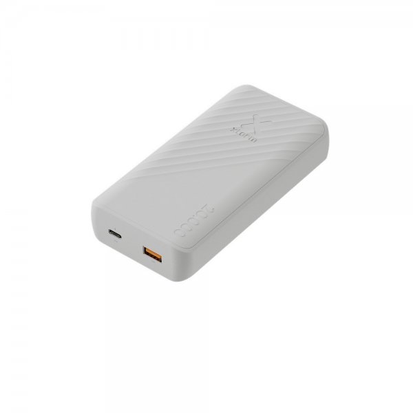 Xtorm Powerbank Go2 20 000 mAh 15W tuhkanvalkoinen
