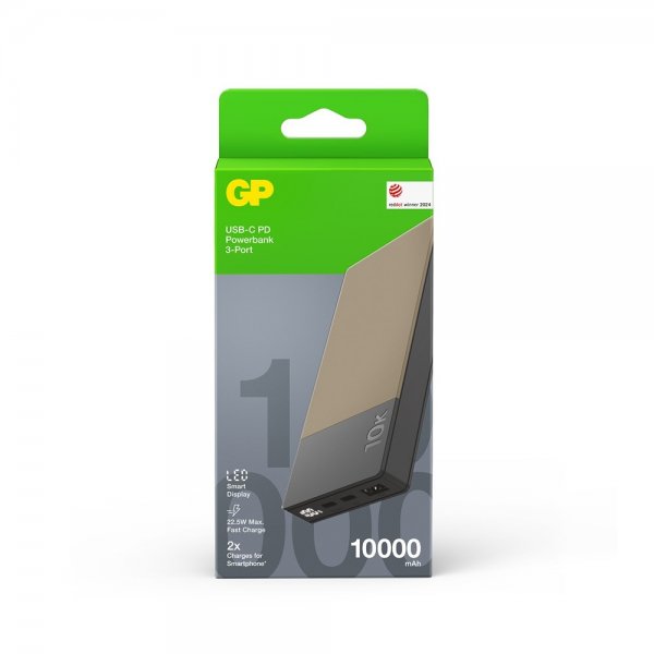 GP Powerbank M2+ 10 000 mAh Beige -varavirtalähde