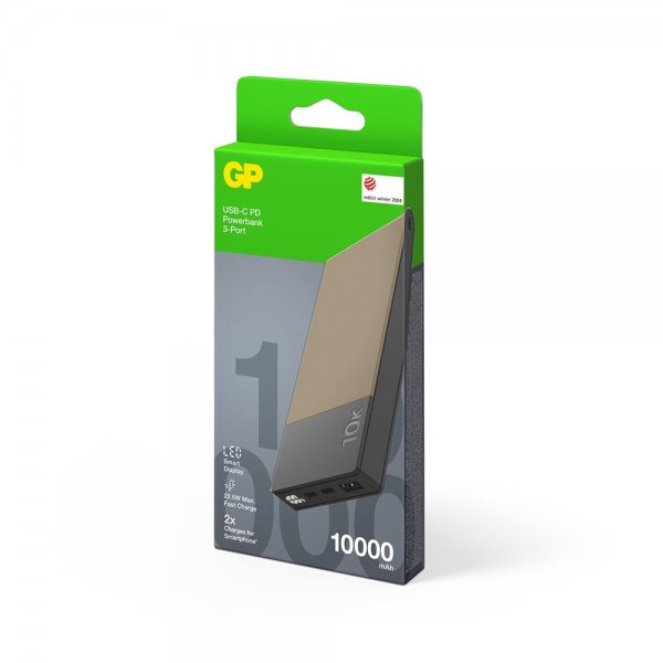 GP Powerbank M2+ 10 000 mAh Beige -varavirtalähde