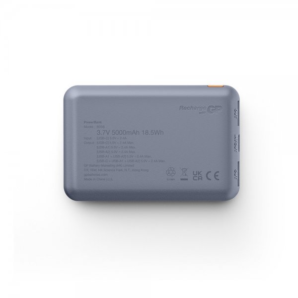 GP Powerbank Plus 5000 mAh Sininen