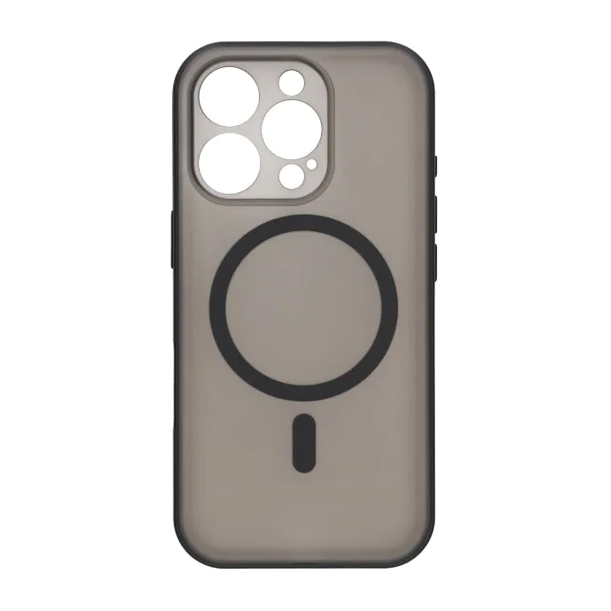 iPhone 16 Pro Kuori Kameran linssinsuojus MagSafe Musta