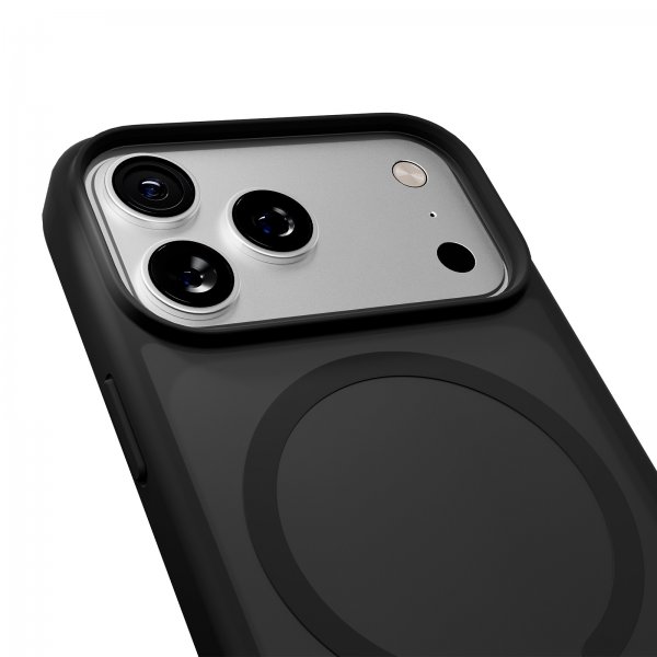 Puro iPhone 17 Pro Gradient Suojakuori Musta