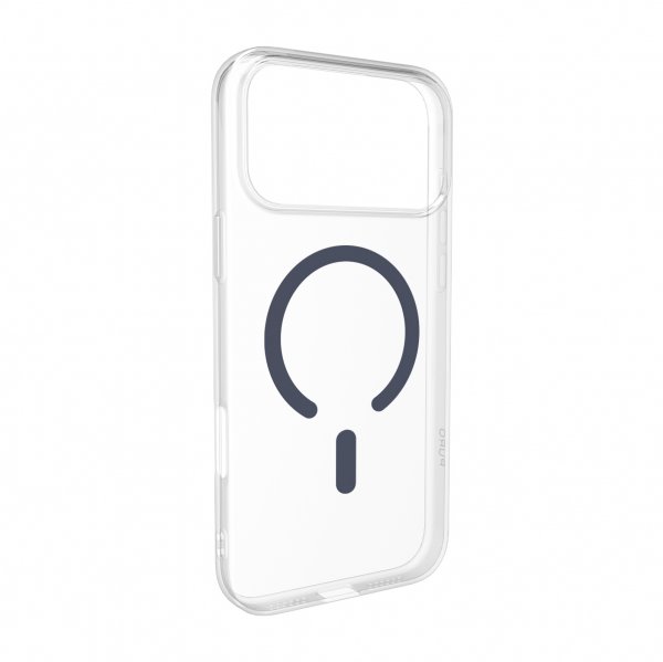 Puro iPhone 17 Pro Lite Mag läpinäkyvä kuori, sininen