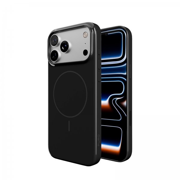 Puro iPhone 17 Pro Kotelo Pulse MagSafe Musta