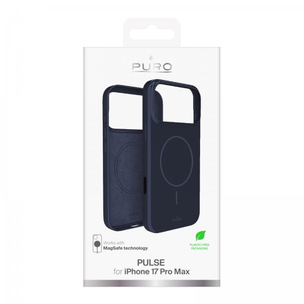 Puro iPhone 17 Pro Max Kuori Pulse MagSafe Crown Blue
