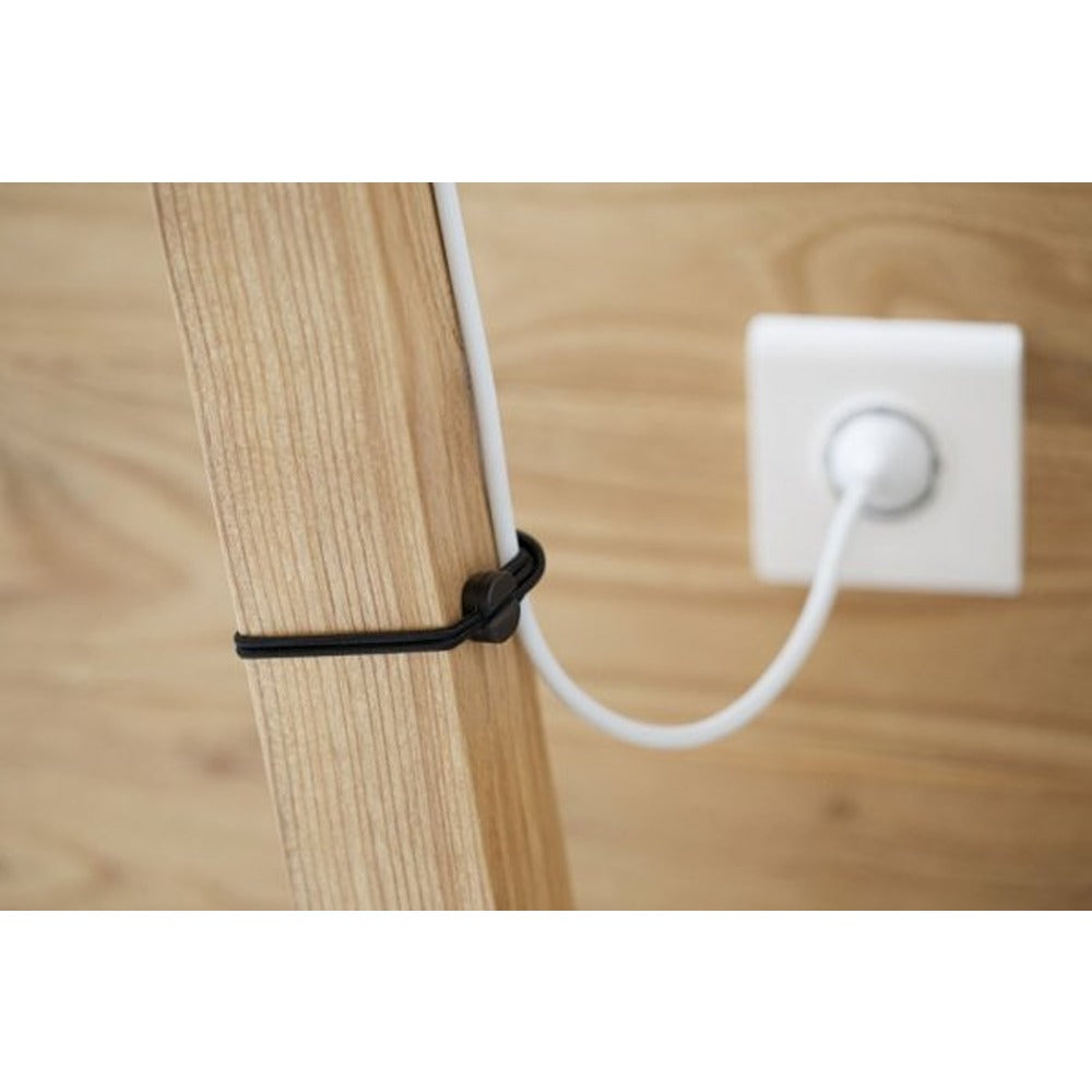 Bluelounge Pixi Medium lukittavat kuminauhat, musta/vihreä