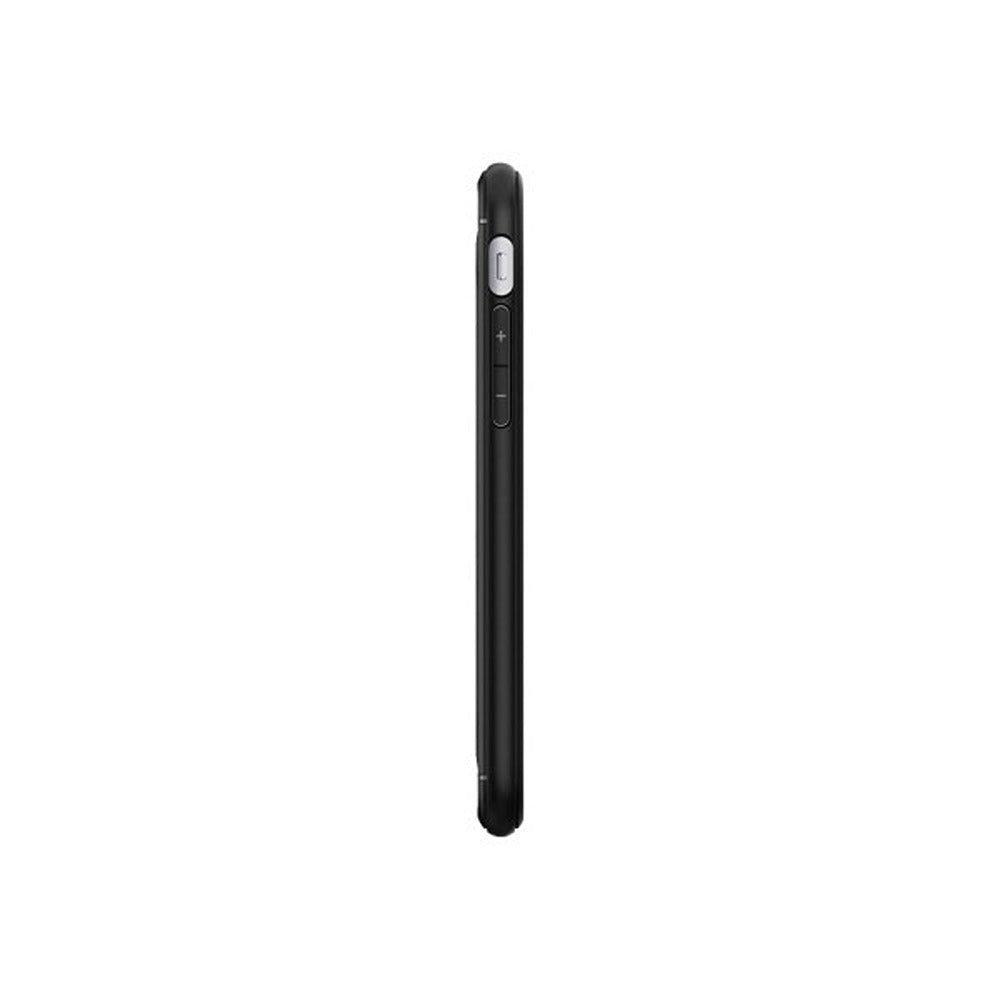 Spigen iPhone 7/8/SE kuori, Rugged Armor, mattamusta