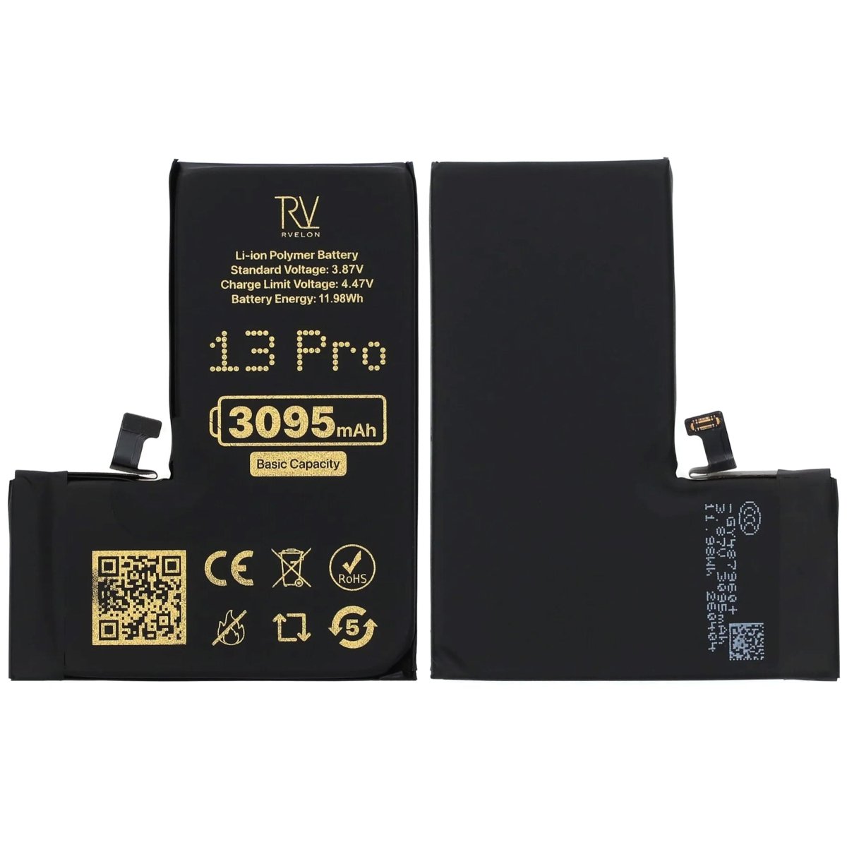 Rvelon Premium Akku iPhone 13 Pro - 3095mAh