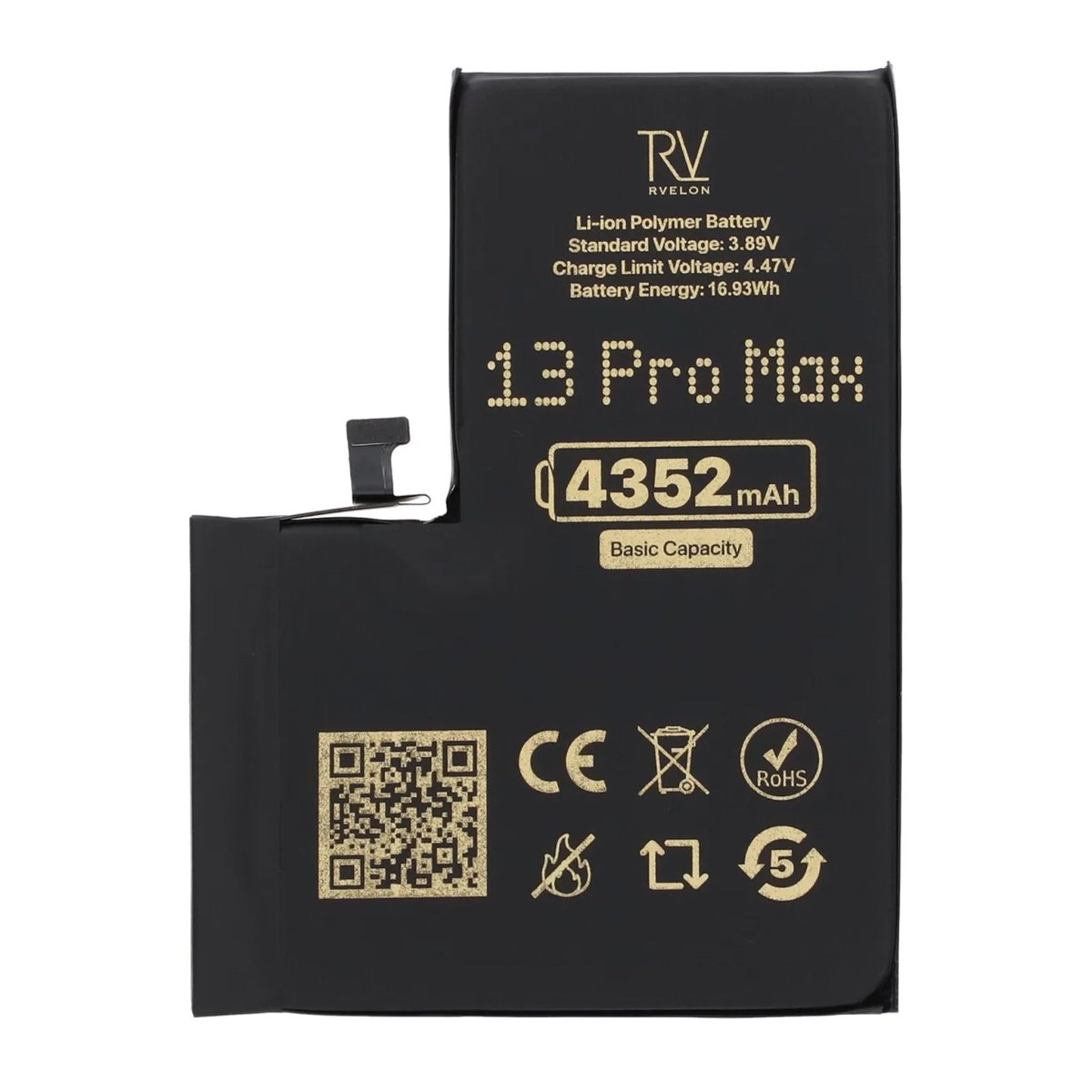 Rvelon Premium Akku iPhone 13 Pro Max - 4352mAh