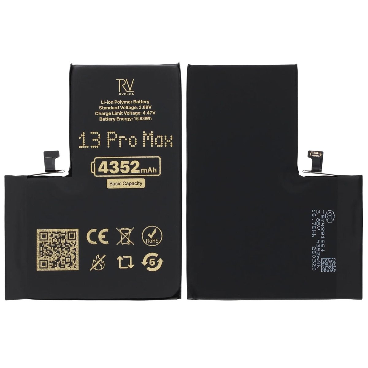 Rvelon Premium Akku iPhone 13 Pro Max - 4352mAh