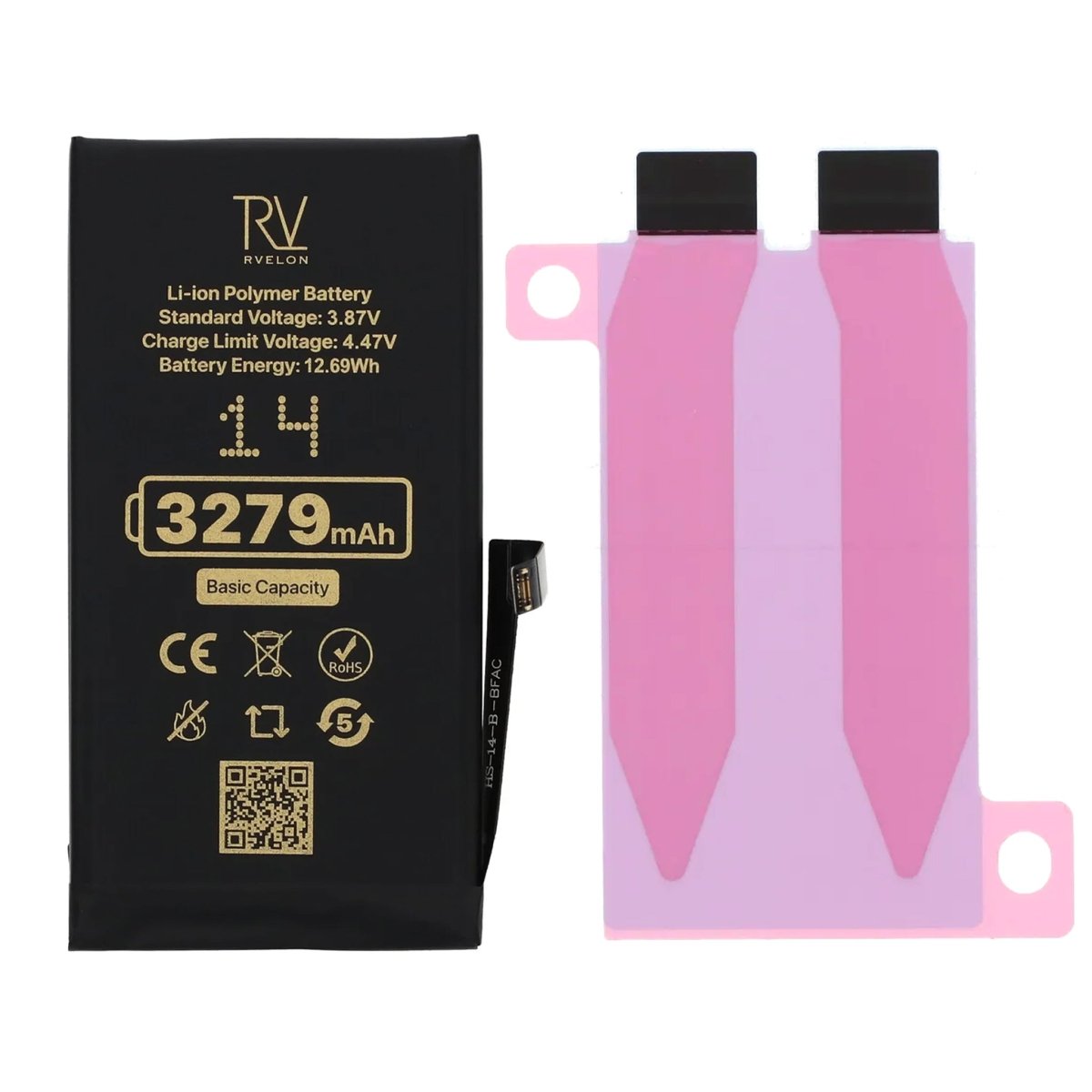 Rvelon Premium Akku iPhone 14 - 3279mAh