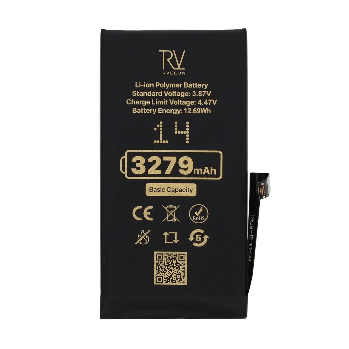 Rvelon Premium Akku iPhone 14 - 3279mAh