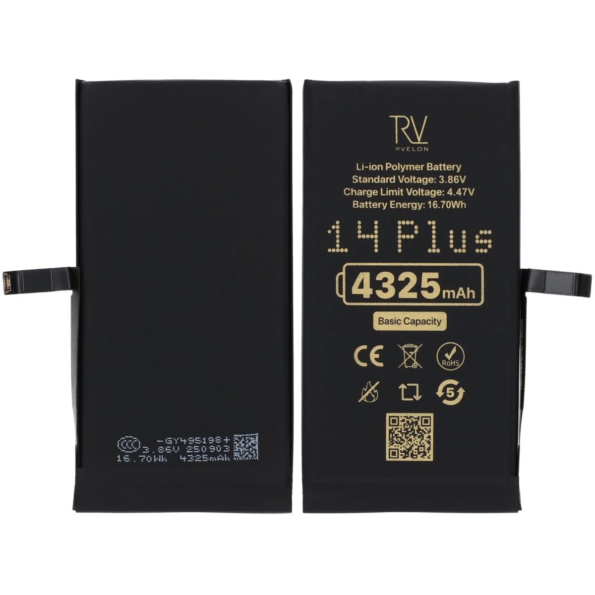 Rvelon Premium Akku iPhone 14 Plus - 4325mAh