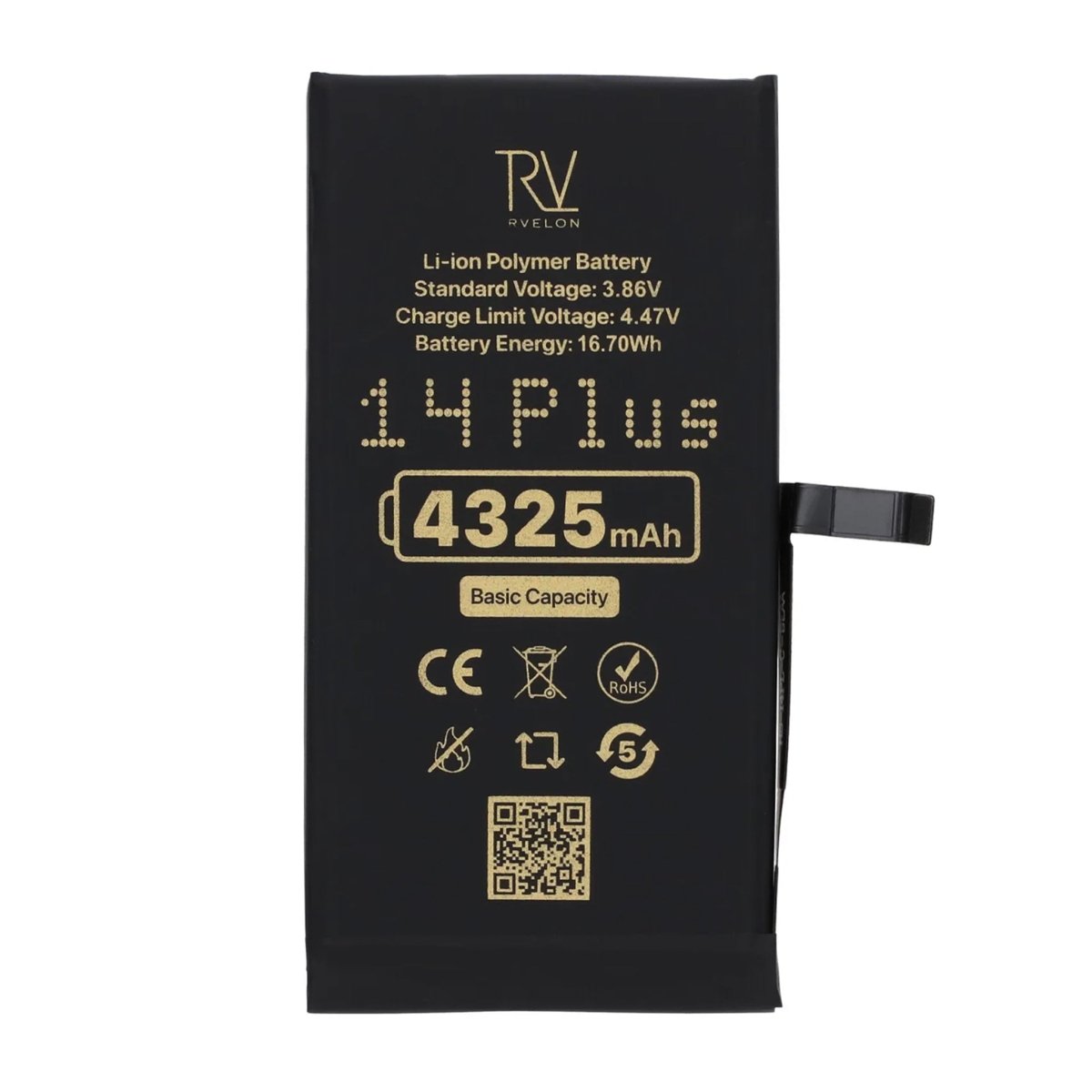 Rvelon Premium Akku iPhone 14 Plus - 4325mAh