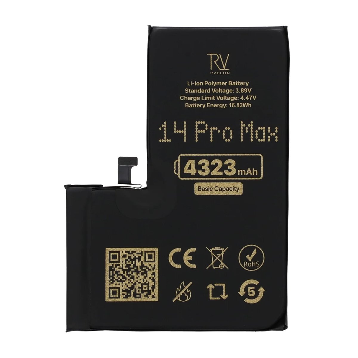 Rvelon Premium Akku iPhone 14 Pro Max - 4323mAh