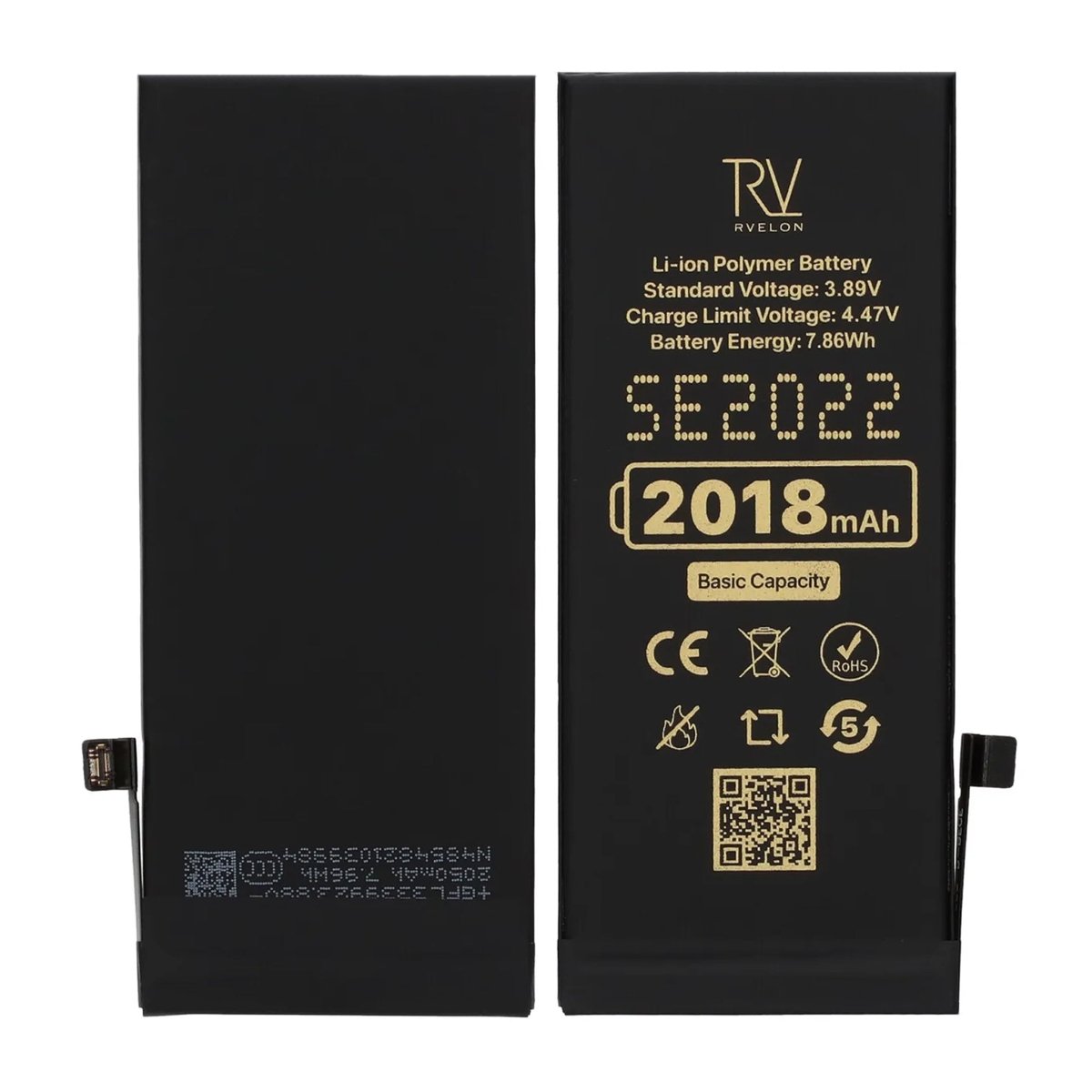 Rvelon Premium Akku iPhone SE 2022 - 2018mAh