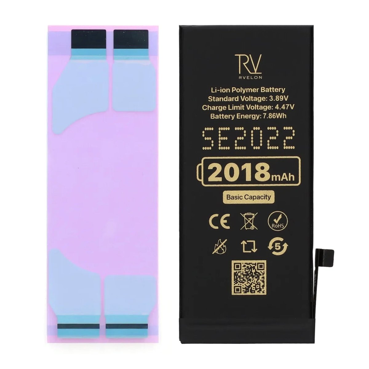 Rvelon Premium Akku iPhone SE 2022 - 2018mAh