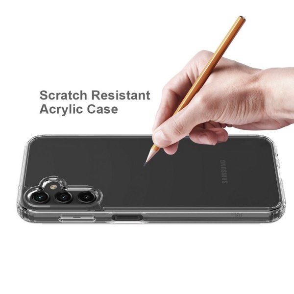 Rvelon Samsung Galaxy A14 Kuori Iskunkestävä Läpinäkyvä