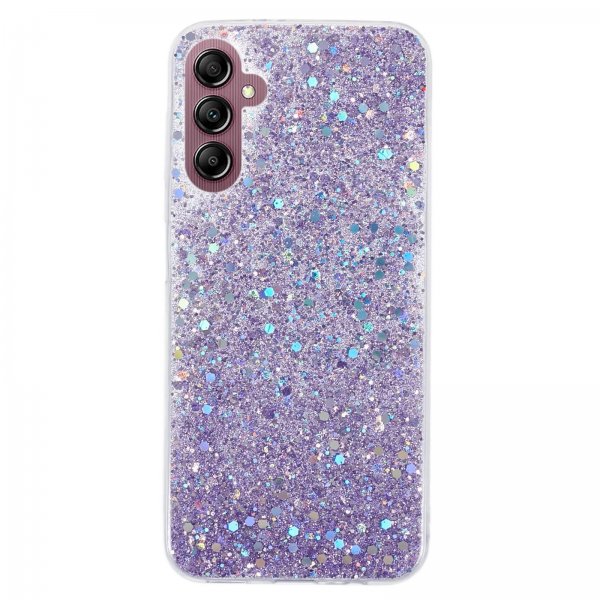 Nordic Covers Samsung Galaxy A14 -kuori, Sparkle Series, liila
