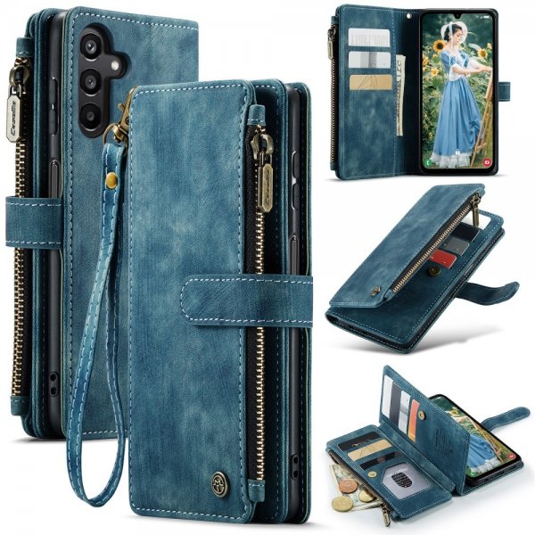 CaseMe Samsung Galaxy A15 -kotelo C30-sarja sininen