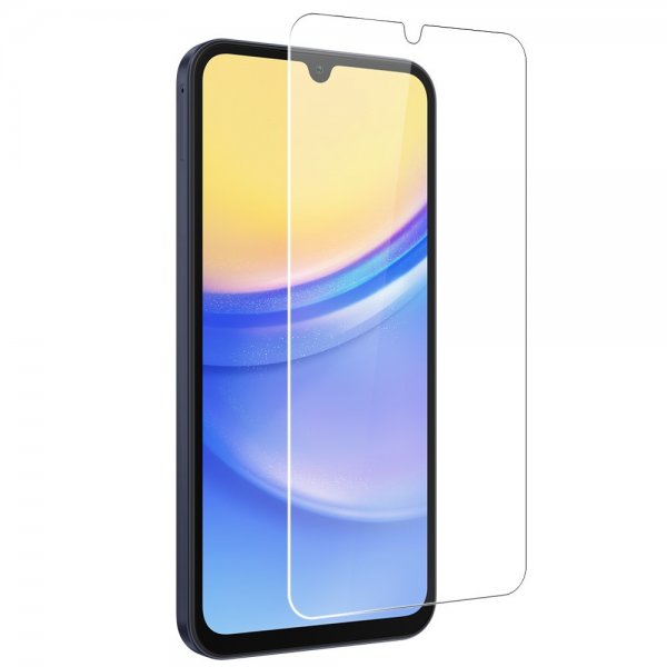 Northjo Samsung Galaxy A15 Kuori näytönsuojalla ja kamerasuojalla 3-in-1
