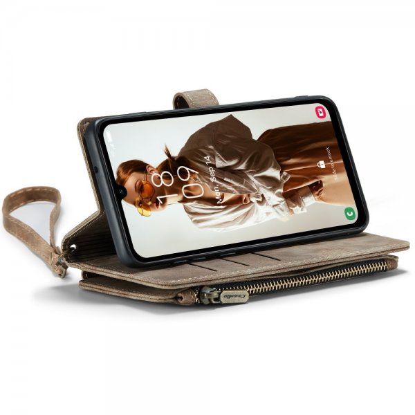 CaseMe Samsung Galaxy A16 -suojakotelo C30 Series, ruskea