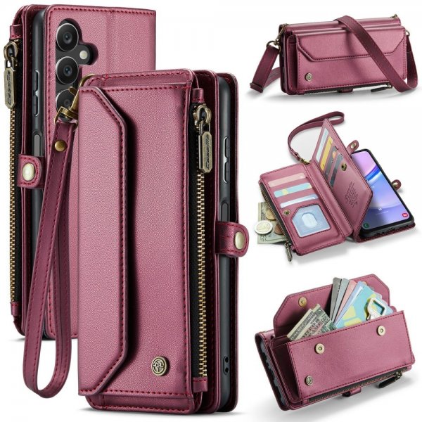 CaseMe Samsung Galaxy A16 -suojakotelo C36-sarja, punainen