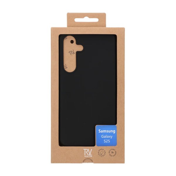 Rvelon Samsung Galaxy A16 Kuori Silikoni Musta