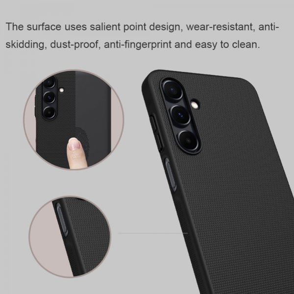 Nillkin Samsung Galaxy A16 Kuori Super Frosted Shield Musta