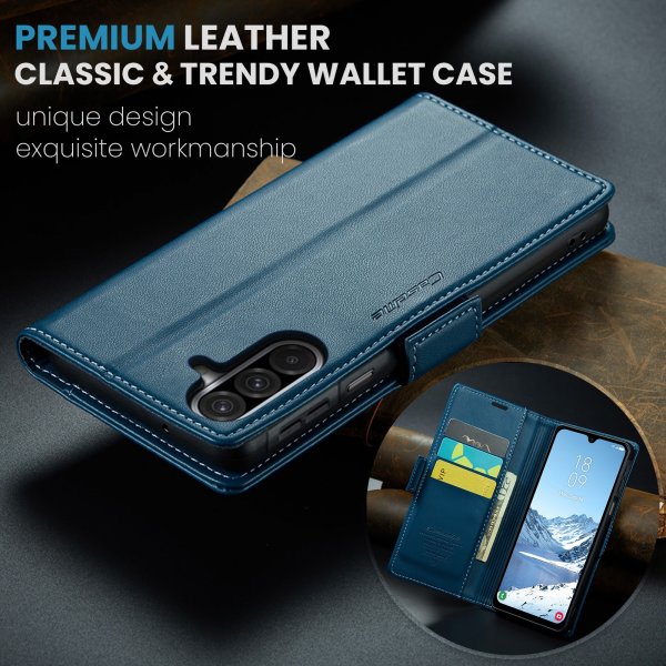 CaseMe Samsung Galaxy A17 Fodral 023 Series Sininen