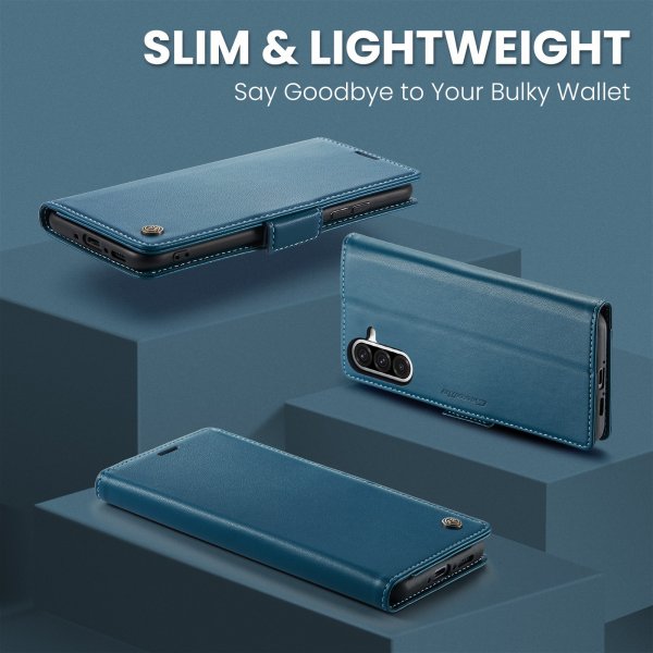 CaseMe Samsung Galaxy A17 Fodral 023 Series Sininen