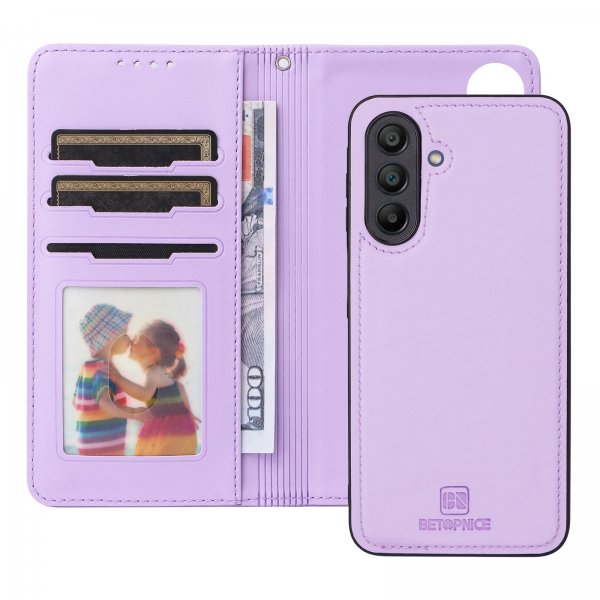Betopnice Samsung Galaxy A17 Kotelo irrotettavalla kuorella 005 Violetti