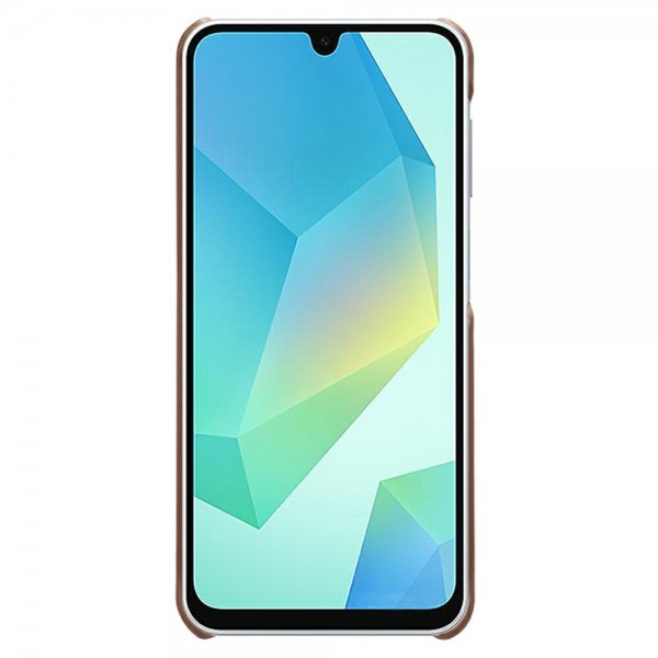 Samsung Galaxy A17 -suojakuori, jossa kaksi korttipaikkaa, tummanruskea