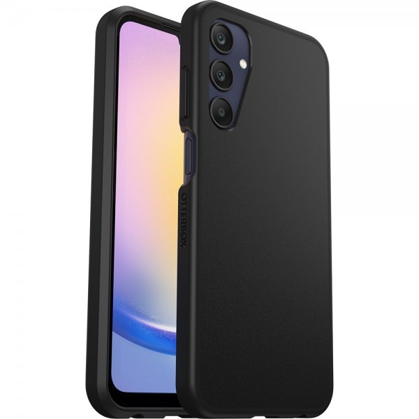Otterbox Samsung Galaxy A25 React -suojakuori, musta