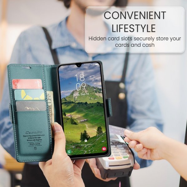 CaseMe Samsung Galaxy A26 Kotelo 023 Series Vihreä