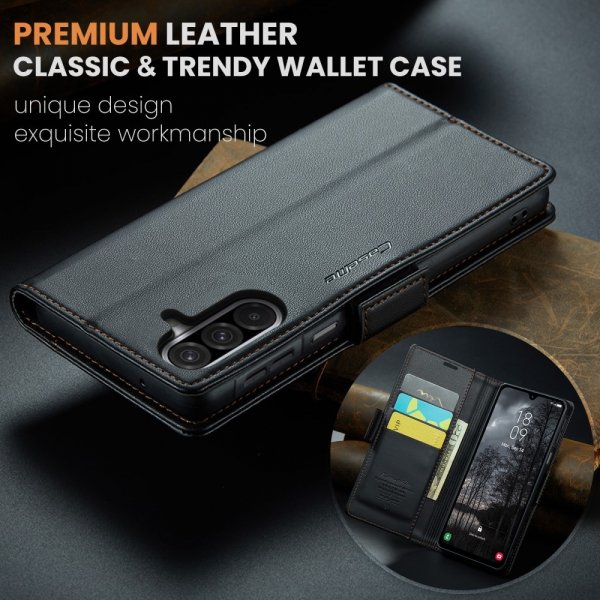 CaseMe Samsung Galaxy A26 Kotelo 023 Series Musta