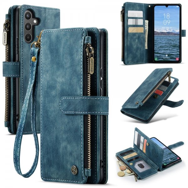 CaseMe Samsung Galaxy A34 5G -suojakotelo C30 Series Petrol