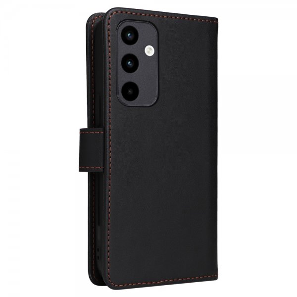 Betopnice Samsung Galaxy A35 -kotelo irrotettavalla kuorella 005 Musta