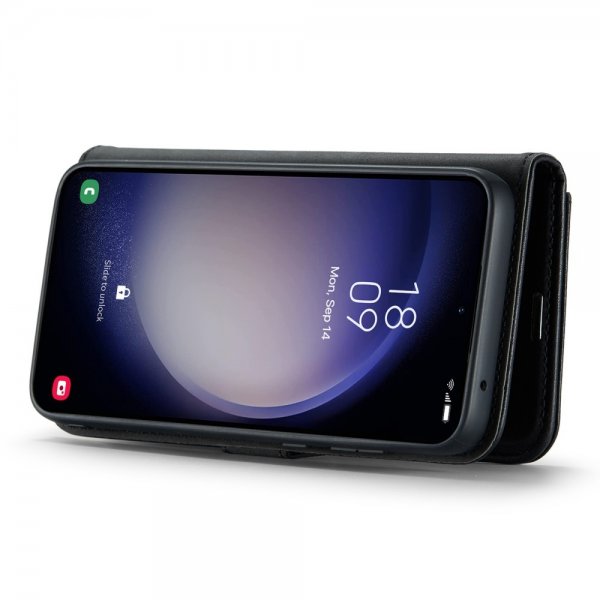 Dg.Ming Samsung Galaxy A35 -kotelo irrotettavalla kuorella, musta