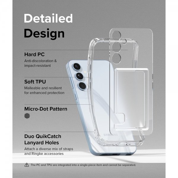 Ringke Samsung Galaxy A35 Kuori Fusion Card Clear