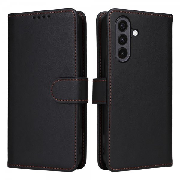Betopnice Samsung Galaxy A36 -kotelo irrotettavalla kuorella 005 Musta