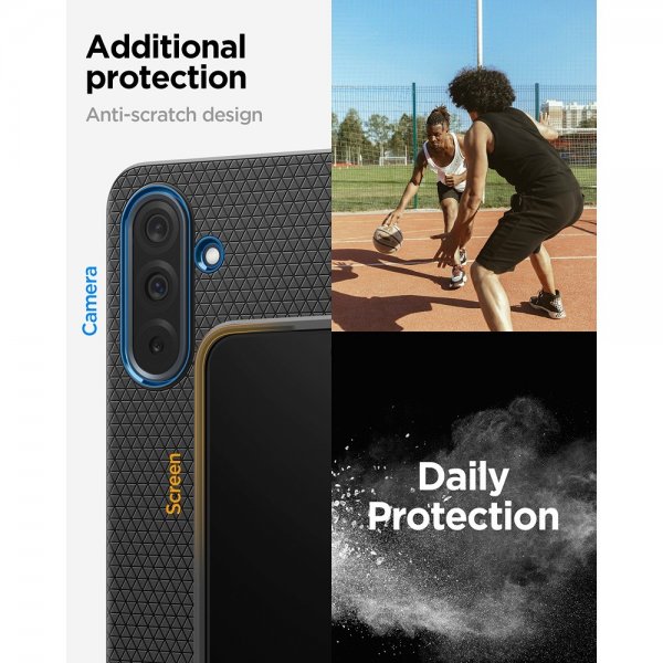 Spigen Samsung Galaxy A36 Kuori Liquid Air Matte Black
