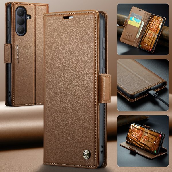 CaseMe Samsung Galaxy A37 -suojakuori 023-sarja Ruskea