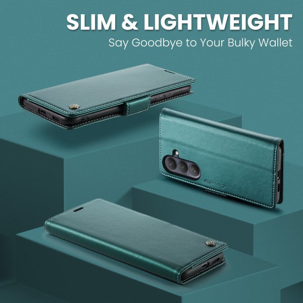 CaseMe Samsung Galaxy A37 -suojakotelo, 023 Series, vihreä