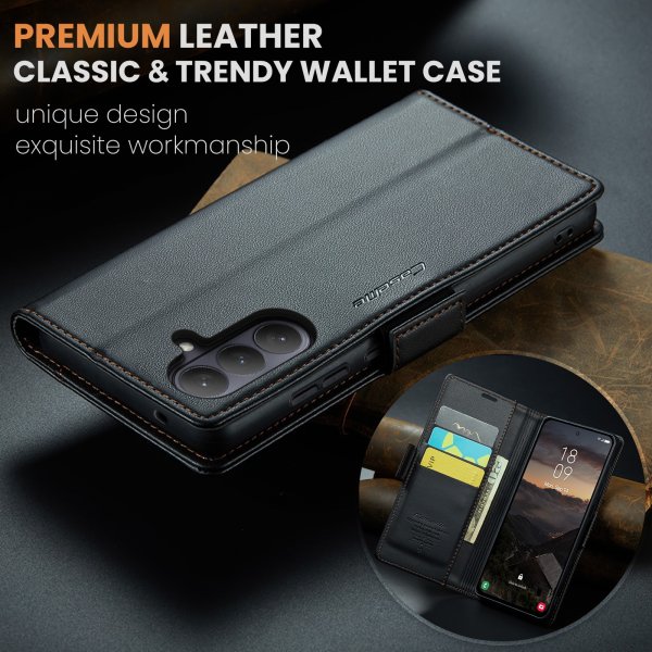 CaseMe Samsung Galaxy A37 -suojakuori 023 Series Musta