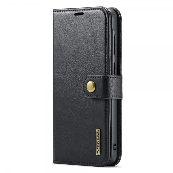 Dg.Ming Samsung Galaxy A37 -kotelo, jossa irrotettava kuori, musta