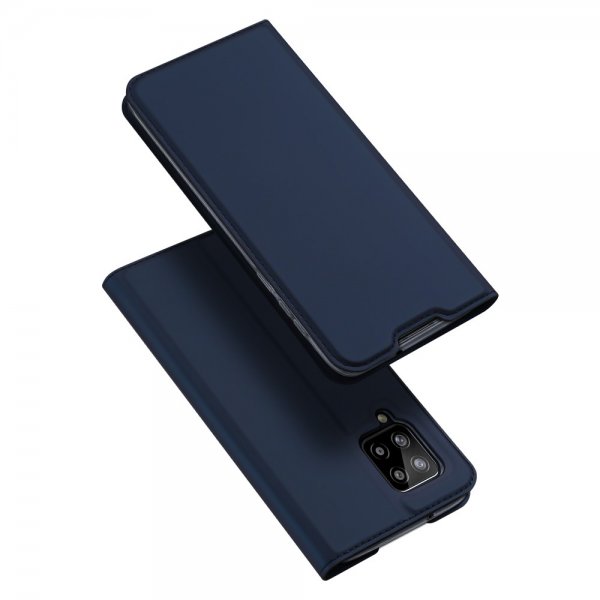 Dux Ducis Samsung Galaxy A42 5G Kotelo Skin Pro Series Tumman Sininen