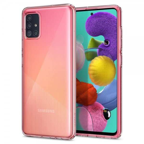 Spigen Samsung Galaxy A51 Suojakuori Liquid Crystal Crystal Clear