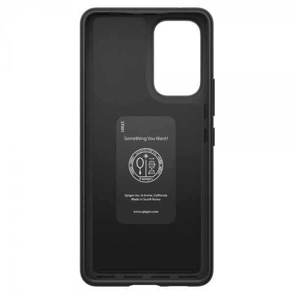 Spigen Samsung Galaxy A53 5G Thin Fit -suojakuori, musta